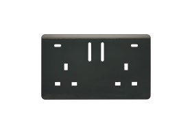 Charcoal Spare Plate Wiring Accessories Trendi Decorative Screwless